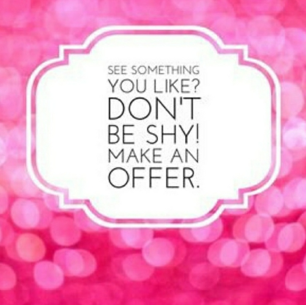 Make me an offer ☺️